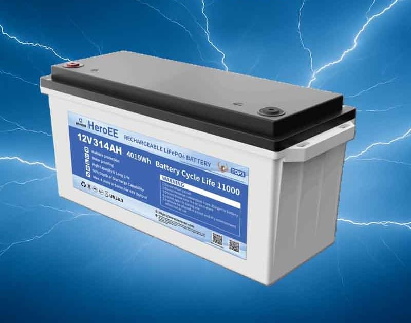 Hithium HeroEE NeoPower 4 12.8V 314Ah 4kWh LiFePO₄ Lithium Battery